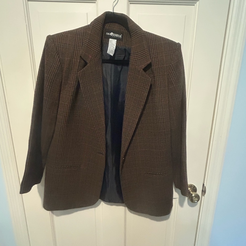Vintage Tweed Sag Harbor Jacket - Picture 2 of 5